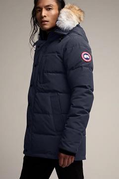 Chamarras Canada Goose Hombre Mexico - Carson Abrigos Azules UP0798534